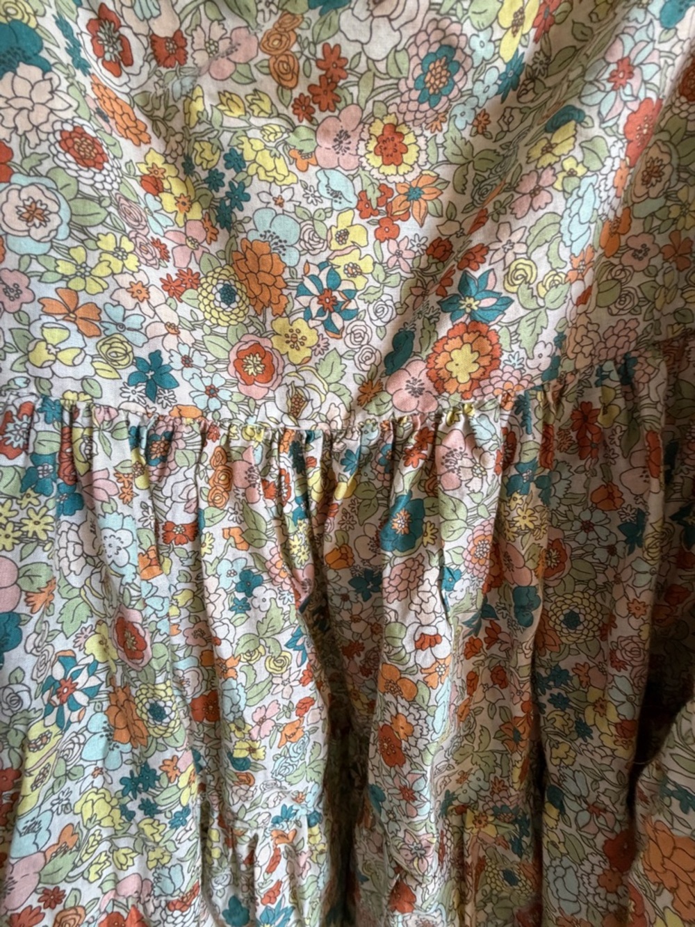 Floral Tiered Mini Dress by Shelter